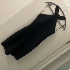 Perfect lbd little black dress with keyhole neck